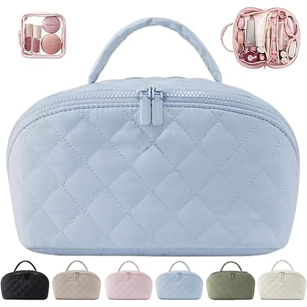 Amazon.com: MINGRI Petition Makeup Bag for Travel, women Large