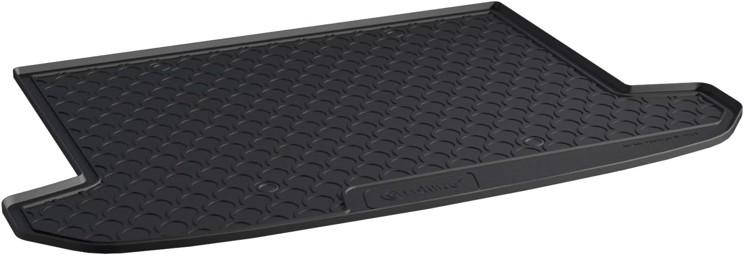 Gledring GLED-BL-1451 Custom Tailored Fit Black All Weather Rubber Boot Liner (with Raised Boot Floor)