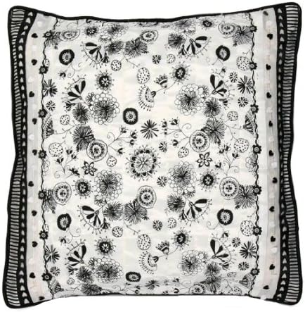 Mimex Pillow Cover FLWR DSGN W/Pleat