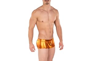 Gary Majdell Sport Mens New Solid Hot Body Boxer Swimsuit