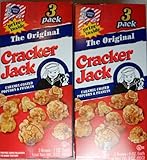 Cracker Jack Original Caramel Coated Popcorn & Peanuts w/ Prize Inside Each Box - 6 Boxes Total by Cracker Jack