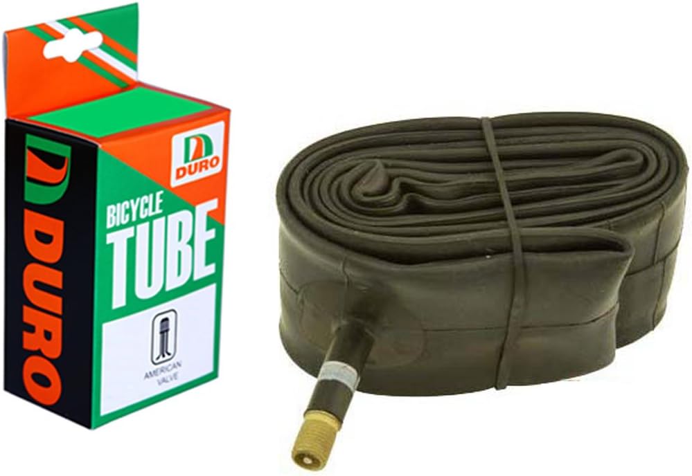 Duro Bicycle Tube 16" x 1.75"/2.125" (33mm) Standard American/Valve
