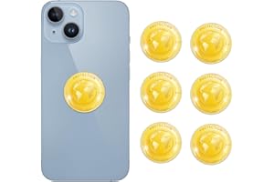 HOQIOE Cell Phone Blockers Equipment Stickers-Map [6 Pcs] Devices Accessories for Mobile/Phones/Laptops/Computers Gold