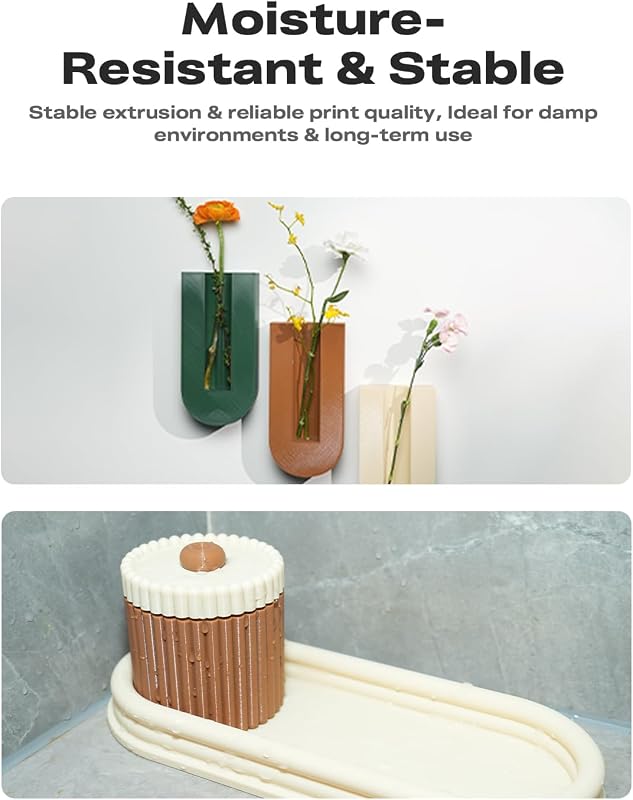 Filamento PETG de 1,75mm 4KG para impressão 3D, excelente dureza, alta precisão, inodoro e tóxico, à prova de humidade, filamento PETG brilhante de 1kg para impressora 3D