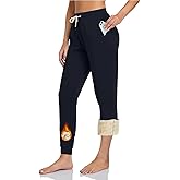 Inno Women's 28" 31" 34" 36" Sherpa Polar Fleece Lined Jogger Pants Warm Sweatpants Thermal Athletic Lounge Petite Tall