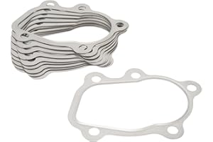 SHYEKYO Turbo Gasket, Friction Proof Turbine Outlet Downpipe Gasket 5 Durable Heat for T25 T28 Turbo