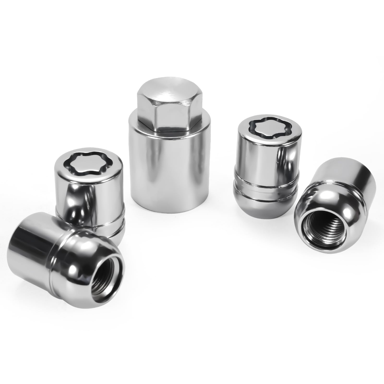 Photo 1 of Wheel Lock Lug Nuts M12x1.5 Anti Theft Fits Honda Accord? 2008-2025 / CR-V 2006-2022 / Civic 2006-2025 / HR-V 2016-2022 & More Hex Key Spherical Seat, Alloy Wheel Lock set, 4Pcs, Replace 08W42-SNA-101