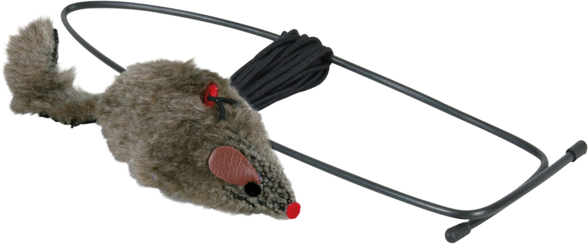 Trixie Plush Mouse for Doorframes, 8 centimeter