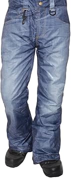 Amazon Co Jp Reverse Edge リバースエッジ メンズ レディース スノーボードウェア パンツ デニム プリント Sb Pants スポーツ アウトドア