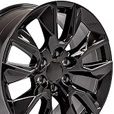 OE Wheels CV32 20x9 Set(4) Gloss Black 5916 6x139.7 Rims