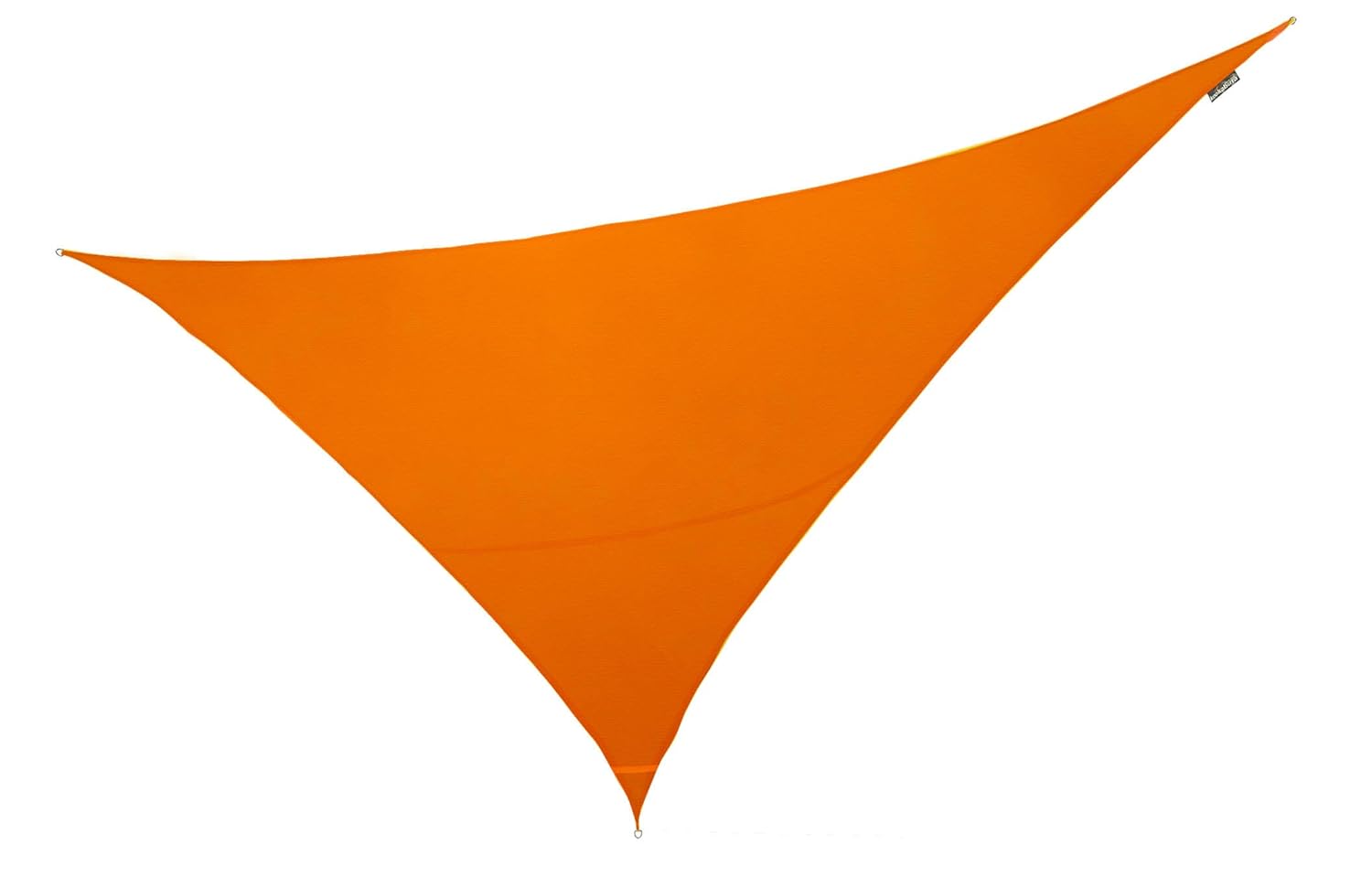 Kookaburra Waterproof Garden Sun Shade Sail Canopy in Orange 98 UV Block (6m x 4.2m Right Angle