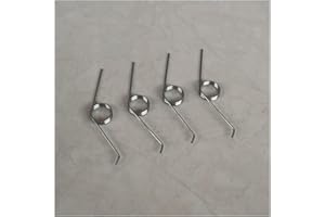 DHAEY 10pcs/Lot Can Adjustable 3 Coils Stainless Steel 304 Torsion Spring