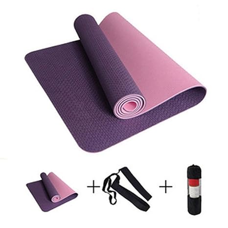 Amazon.com : Brave Rosemary 6MM No-Slip Yoga Mat TPE Sport ...