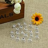 Wedding Bridal Crystal Clear Rhinestones Metal Spiral Twist Hairpins Hair Pins for Women And Girls