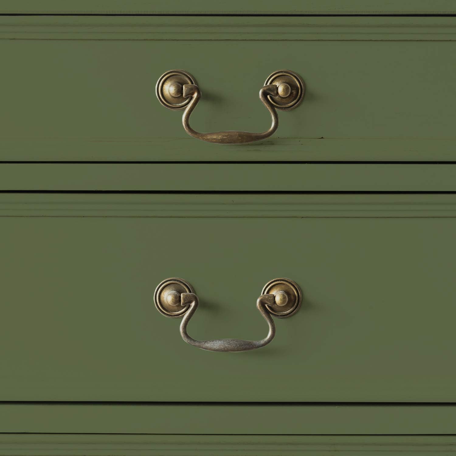Hemway Chalk Paint Dark Moss Green Furniture Paint 1L, Matt Finish Shabby Chic, Chalk Furniture & Walls, Quick Dry & 1 Coat - Image 5