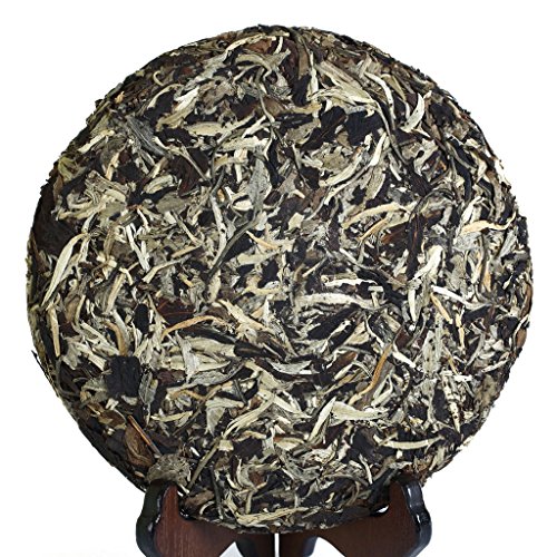 Puerh Tea -Raw Pu erh Tee Cake - 357g / 12.6oz 2014 Year Moonlight Beauty White Buds - Chinese Yunnan Puer Pu'er Tea Pu-erh Tee – Bild 3