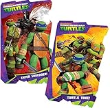 Teenage Mutant Ninja Turtles Board Book Set (2 Shaped Board Books)