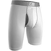 2UNDR Mens Power Shift 9" Boxer Long Leg Underwear