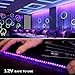 Onforu 49.2ft LED Black Lights Strip Kit, 900 Units Lamp Beads, 12V Flexible Black light Strip Lighting, 15M Black Light LED Strips for Glow Party, Bedroom, Game Room, Night Club, Halloween Decoration