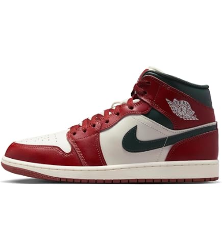 Amazon.com: NIKE Air Jordan 1 Mid SE Patent - Tenis deportivos