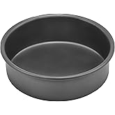 Winco Heavy-Duty Round Anodized Aluminum Layer Cake Pan, 6"