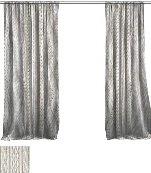 Amazon Com Sheer Window Curtain Panels Woolen Background