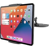 APPS2Car Sturdy CD Slot Tablet Car Mount Holder for 4.7-11" iPad iPhone | 2-In-1 Road Trip Essentials, 360 Adjustable Angles, Easy Removal, Compatible with iPad Pro Air Mini Galaxy Tablets Z Fold