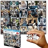 Think2Master Pooping Cats 250 Pieces Jigsaw Puzzle