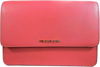 michael michael kors gusset saffiano leather crossbody