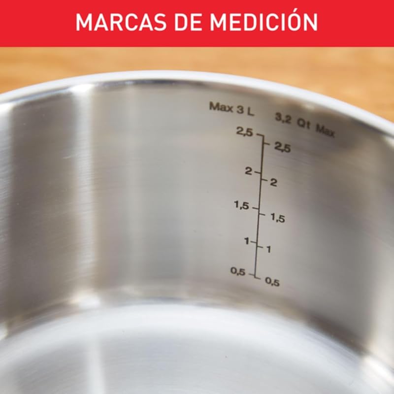 Duetto On - Conjunto de 3 Peças + 3 Acessórios, Aço Inoxidável
