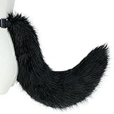 Fluffy Faux Fur Wolf Fox Tail Animal Tail Cosplay Fancy Dress Anime Dress Up Party Accessories