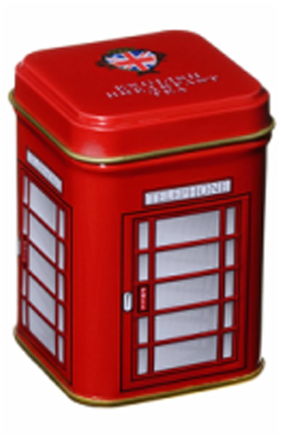 English Tea, Mini Tin Red Telephone Box English Breakfast Tea in