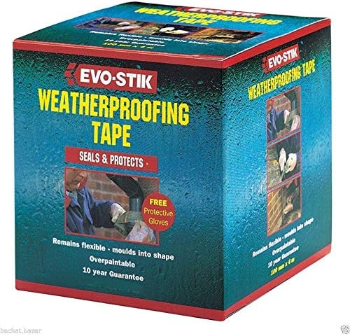 Evo-Stick 50mm x 4m weatherproof tape. Seals & protects
