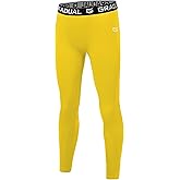 G Gradual Boys Compression Leggings Quick Dry Youth Basketball Football Pants Base Layer Sports Tights for Boys