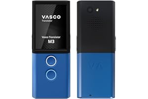 VASCO ELECTRONICS Vasco M3 Language Translator Device | The Only Translator with Free and Unlimited Internet in 200 Countries | Photo Translation | European Brand