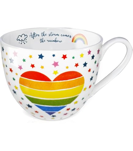 Taza De Cermica LookHUMAN 'Ace Pride Dragon'  Diseo De Dragn Y Banderas  Arcoris Asexual, 15oz, Apta