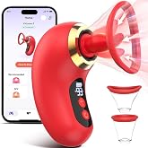 Smart Handheld Body Massager with App Control, LCD Display, 9 Adjustable Settings, Rechargeable Waterproof Silicone Design