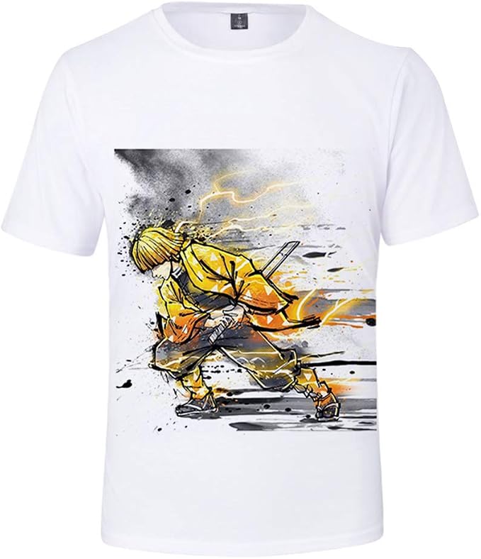 Amazon Co Jp 鬼滅の刃 Tシャツ かっこいい 水墨画 半袖 丸首 大人 サイズ メリヤス 綿 シャツ アニメ コスチューム フルサイズ プリント 多彩 綿 記念シャツ シャツ 夏服 誕生日プレゼント キッズ 男女兼用 煉獄杏寿郎 ねずこ 炭治郎 我妻善逸 嘴平伊之助 富岡義勇 栗