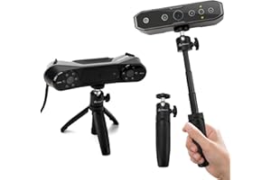 Creality Extension Pole Tripod, Mini Selfie Stick Tripod Stand Handle Grip for CR-Scan Otter/Raptor 3D Scanner, Suitable for Handheld Scanning, Fixed Camera Position Scanning