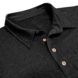 Men's Casual Polo Shirts Classic Short Sleeve
