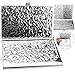 YOBANSA Stainless Steel Sculpture Business Card Holder Credit Card Holder Name Card Case Business Card Case for Men and Women(Silver 03)