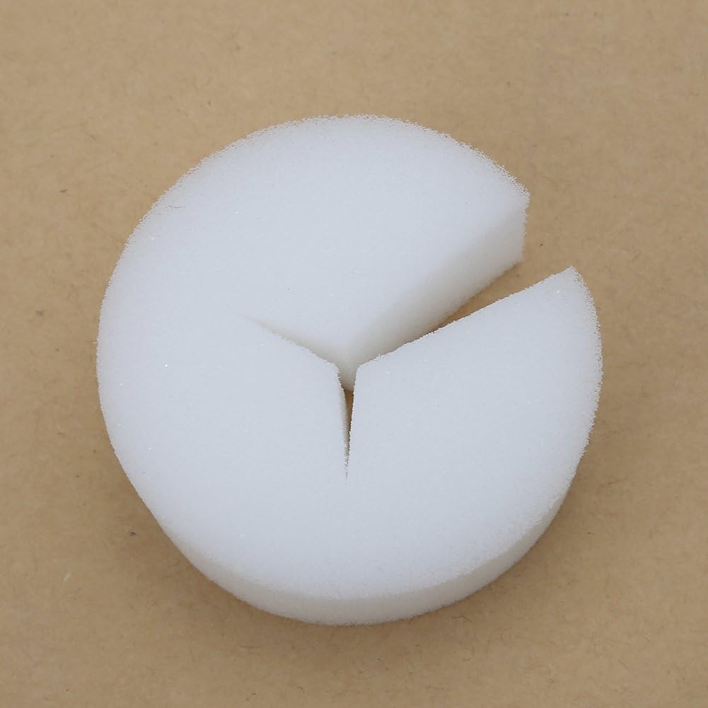 Fdit Soilless Hydroponic Sponges, 50 Pack, 50x30mm, White, Vegetable Cultivation System, Plant Growth Accessories - Image 3