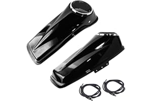 buyinhouse 6.5 inch Speaker Saddlebag Lids Fit For Harley Touring Road King Road Glide Street Glide Electra Glide Ultra Classic Ultra Limited Tri Glide 2014 to 2023