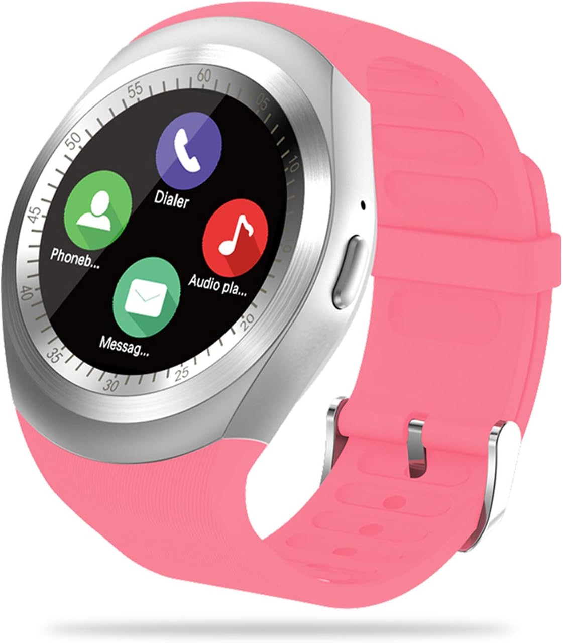 FENHOO Smart Watch Phone, Fitness Tracker Watches for Women Men Kids with  SIM Card Slot, Smartwatch with Call Message Reminder Pedometer Music Play  Calorie Counter Activity Trackers for Android (pink) – BigaMart