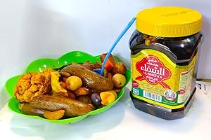 AL-SHEFA'A Al-Shefaa Middle Eastern Mixed Pickles and Olives Variety Pack, Traditional Arabic Style