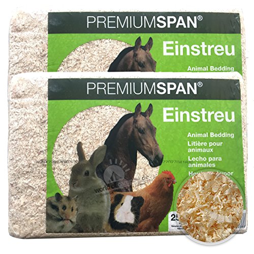 camping.parts Premium Tierstreu Kleintierstreu Tiereinstreu Einstreu Streu Holzspäne Sägespäne Hobelspäne | 20Kg = 500L Volumen Vorrat | Premiumspan pet – Bild 3