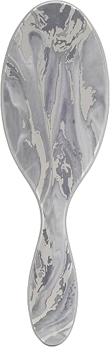 Wet Brush Original Detangler Brush Metallic Marble Silver – All Hair Types view 2