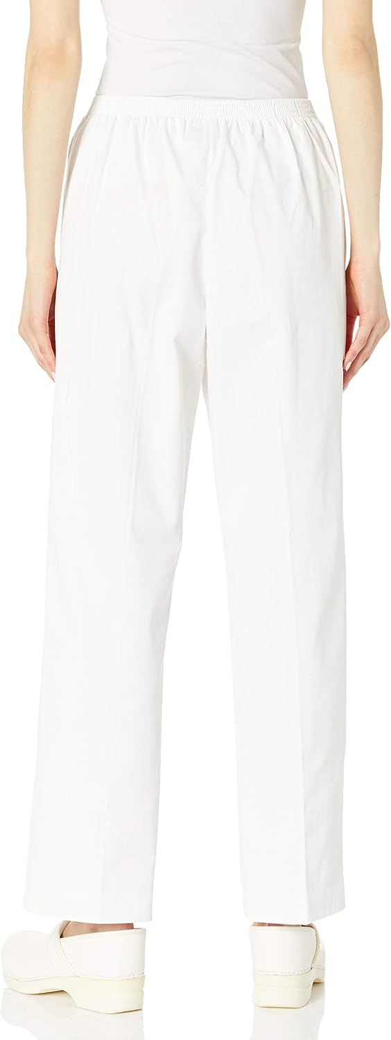 All Around Elastic Waist Cotton Medium Twill Pants at  Women’s Clothing store