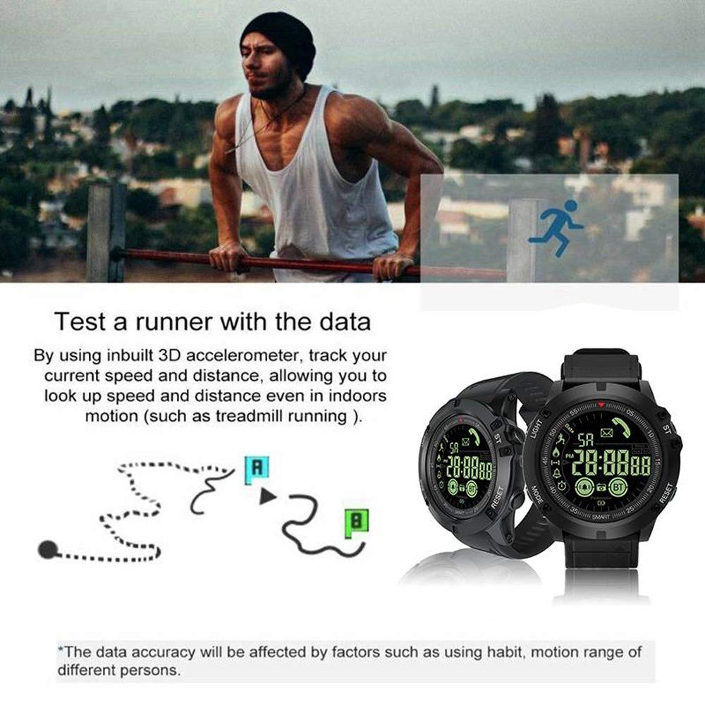 QYLJX Smart Watch Fitness Tracker, Reloj Deportivo Táctico ...