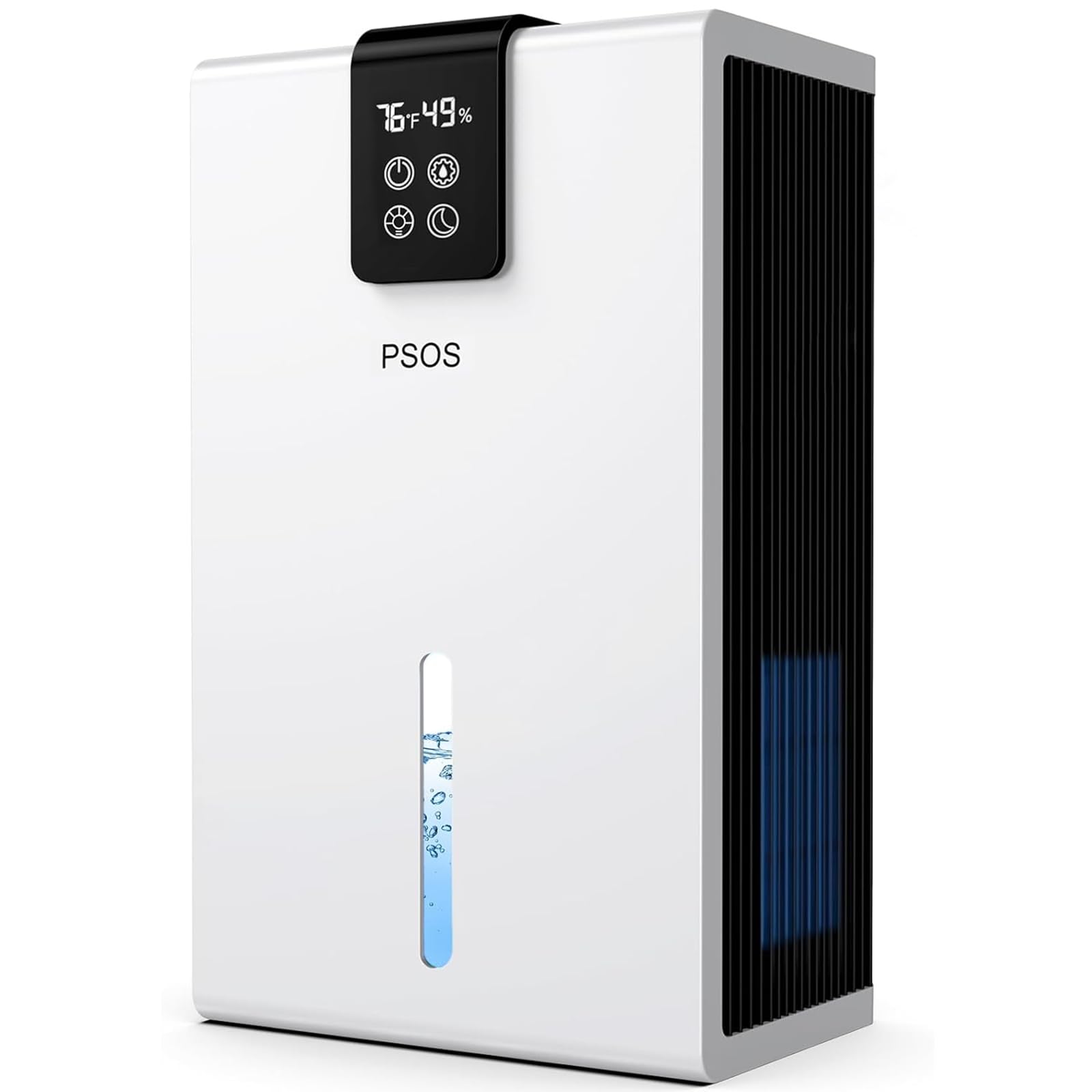 Photo 1 of Dehumidifier, Dehumidifiers for Home 98 OZ Water Tank, (1000 sq.ft) Dehumidifier for Basement Bedroom Bathroom with Auto Shut Off, Digital Display, 7 Colors LED Light,White